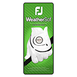 6526 FootJoy WeatherSof Q Mark Glove with Logod Marker